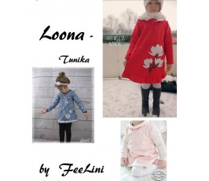 Tunika Loona - Freebook von Feelini